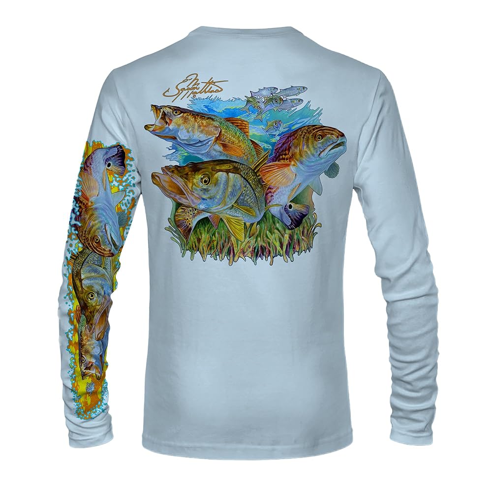 Amazon.com: Men's “Inshore Slam” Comfortable Fishing Shirt